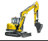 Excavatrice sur chenilles Wacker Neuson ET65