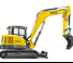 Excavatrice sur chenilles Wacker Neuson ET90
