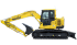 Excavatrice sur chenilles Komatsu PC138US-8