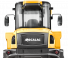 Bennes sur pneus Mecalac 6MDX
