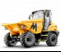 Bennes sur pneus Mecalac 6MDX