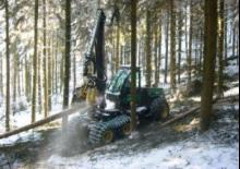 Abatteuse forestière Timberjack 1470