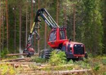 Abatteuse forestière Komatsu 901