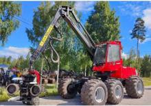 Abatteuse forestière Valmet 911.4 X3M