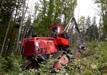 Abatteuse forestière Komatsu 911.5 X 3 M