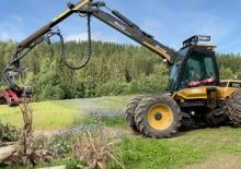 Abatteuse forestière EcoLog EcoLog 550 C