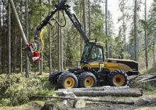 Abatteuse forestière EcoLog EcoLog 570 C