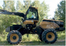 Abatteuse forestière EcoLog EcoLog 570 D