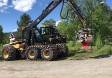 Abatteuse forestière EcoLog EcoLog 580 D