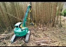 Abatteuse forestière Impex Tiger 20