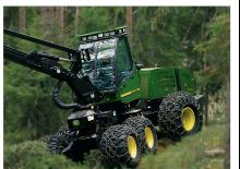 Abatteuse forestière John Deere 1070 D