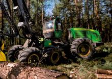 Abatteuse forestière John Deere 1070 G