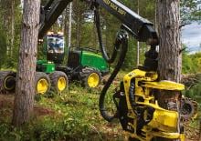 Abatteuse forestière John Deere 1170 G