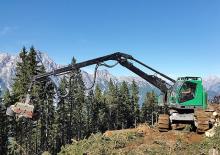 Abatteuse forestière Neuson Forest 243HV