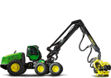 Abatteuse forestière John Deere 1470 E