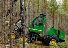 Abatteuse forestière John Deere 770 D