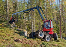 Abatteuse forestière Komatsu 911.5