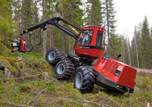 Abatteuse forestière Komatsu 931.1