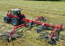 Andaineurs rotatifs Massey Ferguson RK1404 TRC-Pro