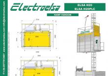 Ascenseurs industriels Electroelsa ELSA H20 PLC