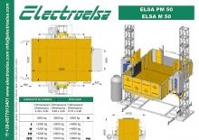 Ascenseurs industriels Electroelsa ELSA PM50