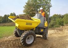 Bennes sur pneus Wacker Neuson 1001 