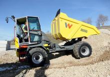 Bennes sur pneus Wacker Neuson DV125 dual view