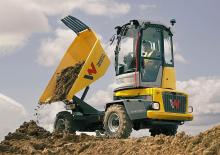 Bennes sur pneus Wacker Neuson DV45 dual view