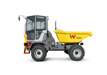 Bennes sur pneus Wacker Neuson DV60 dual view