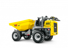 Bennes sur pneus Wacker Neuson DV60 dual view