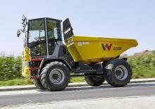 Bennes sur pneus Wacker Neuson DV90-2 dual view