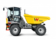 Bennes sur pneus Wacker Neuson DV90 dual view