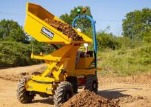 Bennes sur pneus électriques Thwaites MACH3071