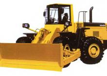 Bouteur sur pneus Komatsu WD420-3A