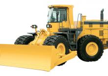 Bouteur sur pneus Komatsu WD600-3