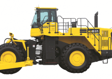 Bouteur sur pneus Komatsu WD600-6