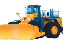 Bouteur sur pneus Komatsu WD900-3