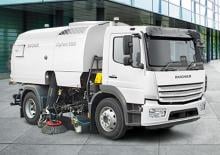 Camions à double balayeur Bucher-Schörling Cityfant 5000