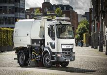 Camions à double balayeur Bucher-Schörling MaxPowa V65h