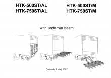 Chargement montées sur camions AHT HTK 750 AL/AL