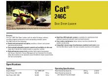Chargeurs compacts Caterpillar 246C