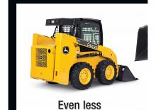 Chargeurs compacts John Deere Construction 313