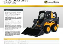 Chargeurs compacts John Deere Construction 326E
