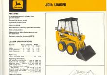 Chargeurs compacts John Deere Construction JD14