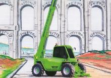 Chariot Élévateur Télescopique Merlo P 32.12 EVS