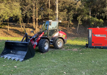 Chargeuses électriques sur pneus Yanmar V 8e