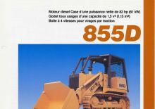 Chargeuses sur chenilles Case 855 D