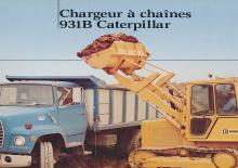 Chargeuses sur chenilles Caterpillar 931B