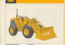 Chargeuses sur pneus John Deere Construction 544 A