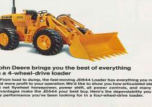 Chargeuses sur pneus John Deere Construction 544